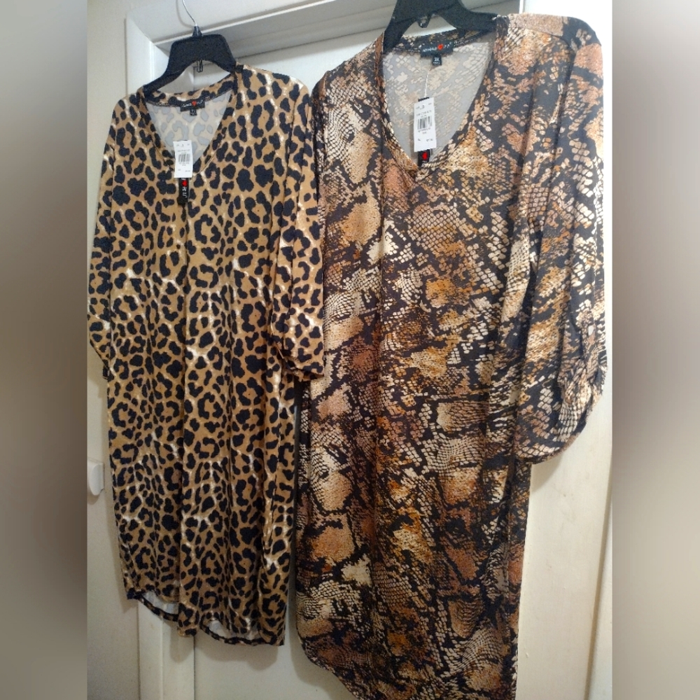Absolutely ❤️ it!! Animal Print Long Sleeve Dresses